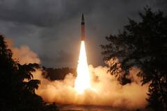 India Successfully Conducts Night Trials Of Nuclear Capable Agni-V Ballistic Missile