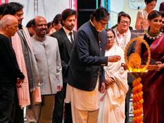 KIFF: 'दुनिया चाहे कुछ भी कर ले...', पठान विवाद पर बोले शाहरुख, ममता ने अमिताभ के लिए की भारत रत्न की मांग, देखें तस्वीरें