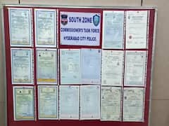 Hyderabad: Fake Education Certificate Racket Busted, Four Arrested