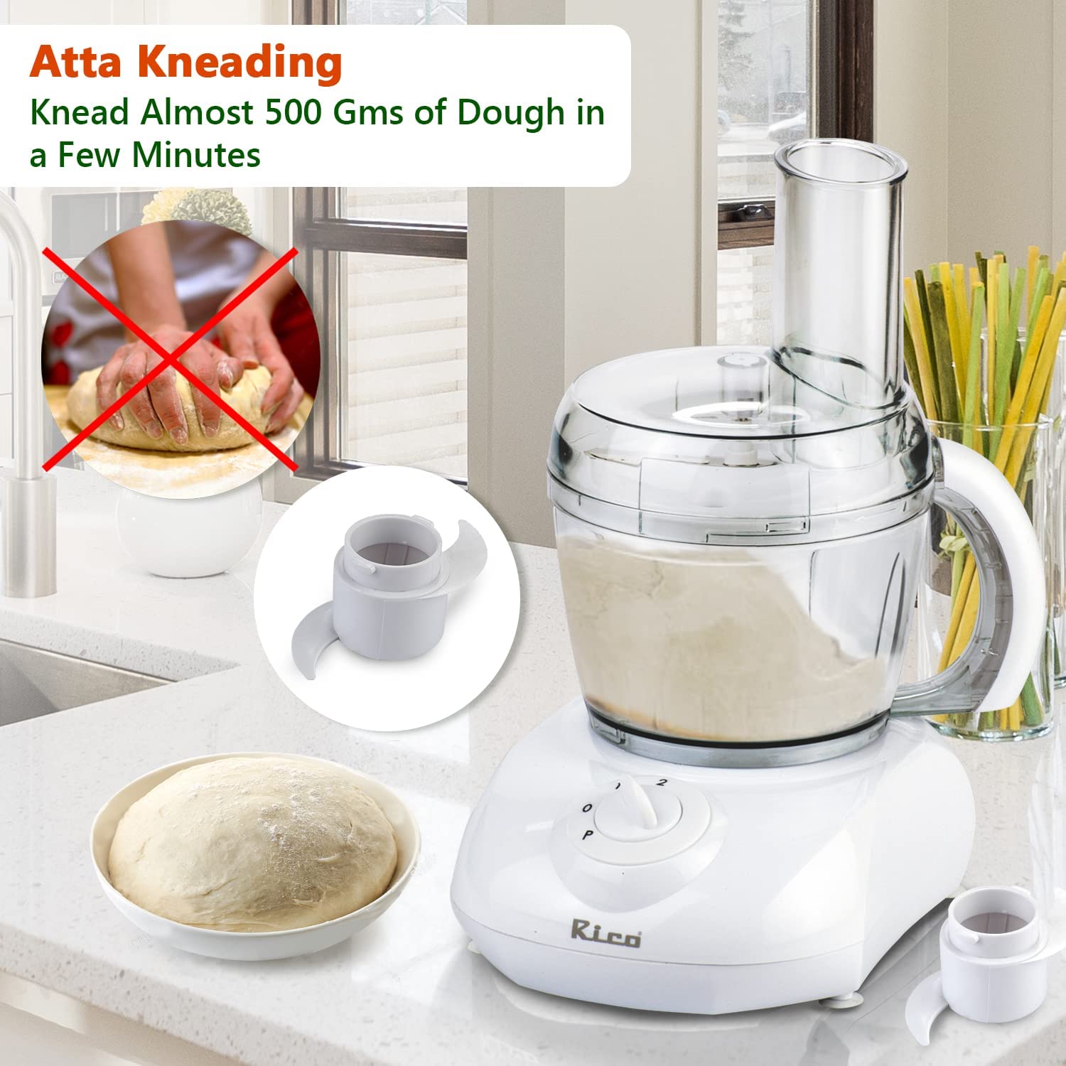 इस ऑटोमेटिक डो मेकर से सेकेंड्स में तैयार करें रोटी, पूड़ी, पिज्जा, केक या कपकेक का आटा