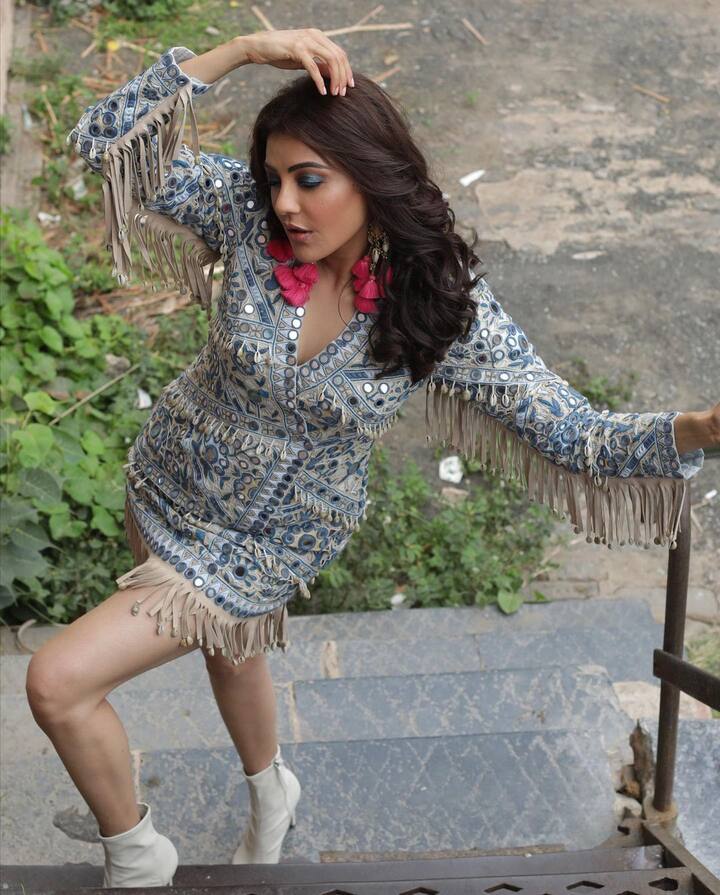 दक्षिण भारतीय चित्रपटांपासून ते बॉलिवूडपर्यंत आपल्या अभिनयाची जादू चालवणारी अभिनेत्री काजल अग्रवाल आज कोणत्याही ओळखीवर अवलंबून नाही. (फोटो सौजन्य :kajalaggarwalofficial/इंस्टाग्राम)