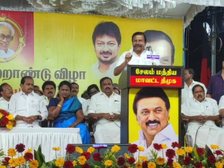 'உதயநிதி மட்டுமல்ல, அவரது மகன் வந்தாலும் வாழ்க என்று சொல்லுவோம்' - கே.என்.நேரு பேச்சு