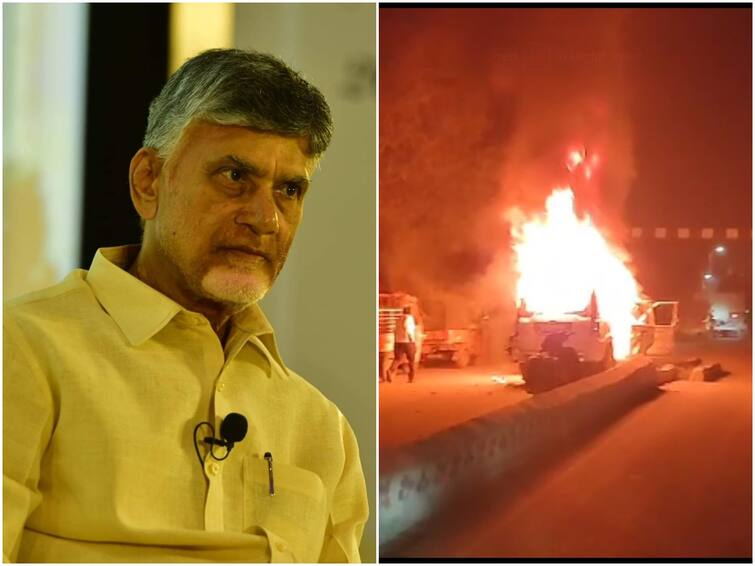 Macherla TDP Chief Chandrababu Fires on Ysrcp govt macherla tension tdp leaders houses torched DNN Chandrababu  : వైసీపీ ప్రభుత్వ రౌడీయిజానికి మాచర్ల దాడులే నిదర్శనం- చంద్రబాబు