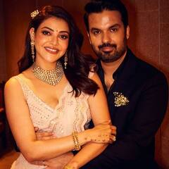 Kajal Aggarwal Family Pics: ट्रडिशनल अंदाज में पति के साथ शादी में पहुंची काजल अग्रवाल, शेयर की बेटे नील की ये क्यूट तस्वीरें