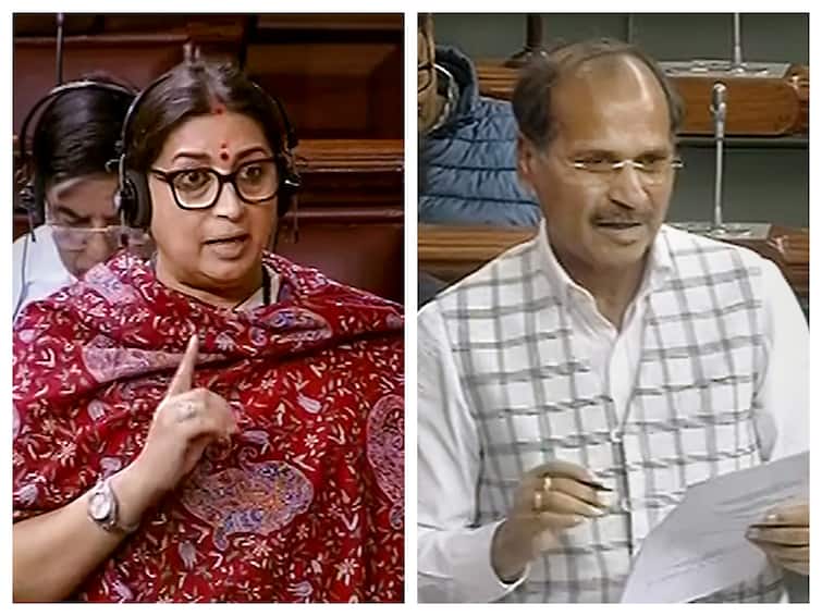 Parliament: Smriti Irani, Adhir Chowdhury Lock Horns In Lok Sabha Over 'Gentleman' Remark Parliament: Smriti Irani, Adhir Chowdhury Lock Horns In Lok Sabha Over 'Gentleman' Remark