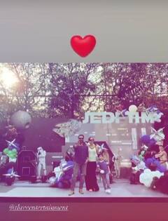 Taimur B’Day Party Pics: स्टार-वॉर थीम पर सजी तैमूर अली खान की प्री-बर्थडे पार्टी, केक भी था एकदम यूनिक, देखें फोटोज