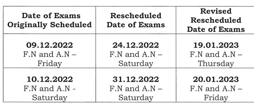 Anna University Exams: அண்ணா பல்கலையின் கீழ் செயல்படும் அனைத்து கல்லூரி செமஸ்டர் தேர்வுகள் மீண்டும் ஒத்திவைப்பு; என்ன காரணம்?