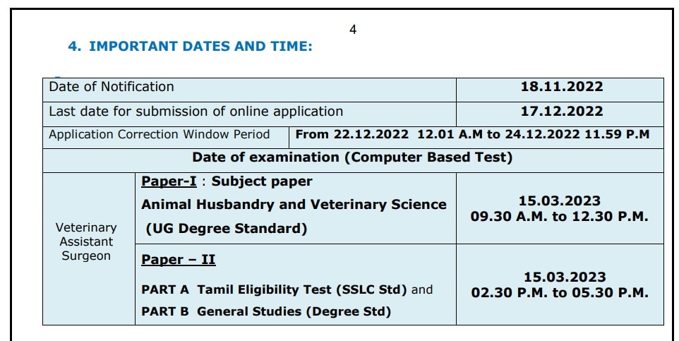 Job Alert : கால்நடை உதவி மருத்துவர் பணிக்கு விண்ணப்பித்து விட்டீர்களா? நாளையே கடைசி நாள்..!