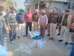 ਆਬਕਾਰੀ ਵਿਭਾਗ ਤੇ ਪੁਲਿਸ ਵੱਲੋਂ 10000 ਕਿਲੋ ਲਾਹਣ ਤੇ 1200 ਬੋਤਲਾਂ ਨਜਾਇਜ਼ ਸ਼ਰਾਬ ਬਰਾਮਦ