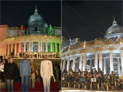 Kolkata's Victoria Memorial Lights Up With Laser And Sound Show On Vijay Diwas. SEE PICS