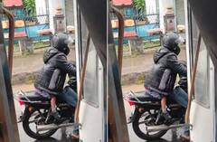 Viral Photo: ਬੱਚੇ ਨੂੰ ਮੀਂਹ ਤੋਂ ਬਚਾਉਣ ਲਈ ਪਿਤਾ ਨੇ ਕੱਢਿਆ ਚਲਾਕੀ ਭਰਿਆ ਆਈਡੀਆ, ਤੁਸੀਂ ਵੀ ਹੋ ਜਾਓਗੇ ਫੈਨ