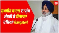 ਸੁਖਬੀਰ ਬਾਦਲ ਦਾ ਮੁੱਖ ਮੰਤਰੀ ਤੇ ਨਿਸ਼ਾਨਾ, ਦਸਿਆ Gangster !