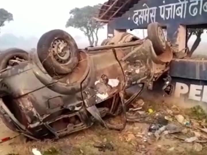 Basti News Horrific car accident after being hit by Nilgai three people died 3 injured ANN Basti News: नीलगाय की चपेट में आने के बाद भीषण कार हादसा, तीन लोगों की मौके पर मौत, 3 घायल
