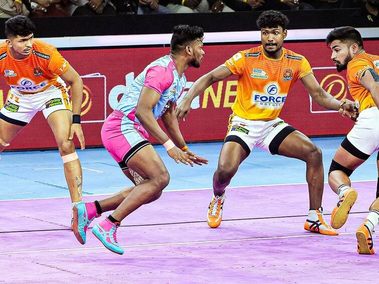 Pro Kabaddi Season 9 Final: Jaipur Pink Panthers Won Puneri Paltans in Final  31 - 29 Points Pro Kabaddi Season 9 Final: இறுதி வரை விறுவிறு..! 7 ஆண்டுகள் காத்திருப்பு..! சாம்பியன் பட்டத்தை கைப்பற்றிய ஜெய்ப்பூர்..!