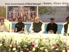 Amit Shah Chairs Eastern Zonal Council Meeting In Kolkata. Mamata Banerjee Attends Meet — SEE PICS