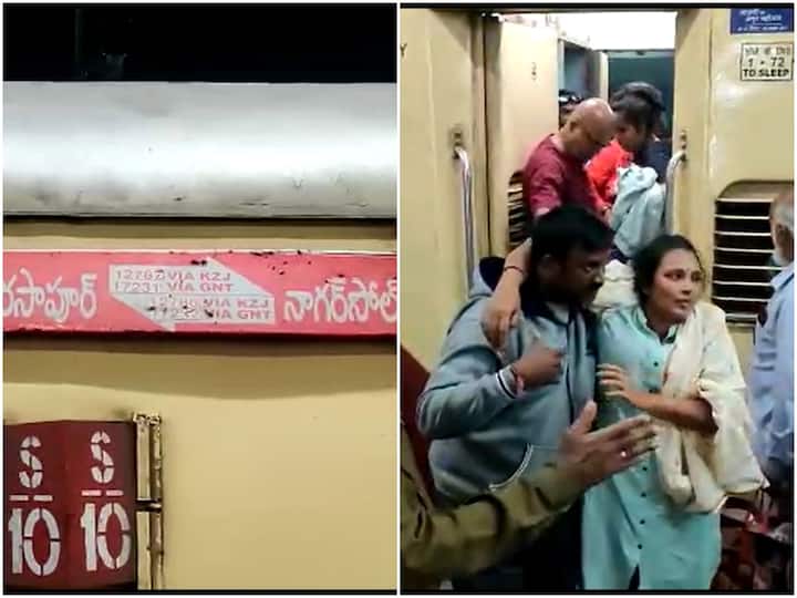 Nizamabad Nagarsole express passenger got heart attack shifted to govt hospital Nagarsole Express :  అటవీ ప్రాంతంలో ఆగిన ట్రైన్, ఆందోళన గురై మహిళకు గుండెపోటు!