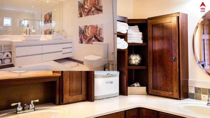 এক্ষেত্রে আপনাকে যদি বাথরুমে আপনার পছন্দের ফুলের গন্ধ পেতেই হয়, তাহলে প্রয়োজন এসেনশিয়াল অয়েল। কেবল মাত্র আপনার পছন্দের ফুলের অ্যারোমা, বাথরুমে দীর্ঘ সময় ধরে গন্ধ ধরে রাখবে।