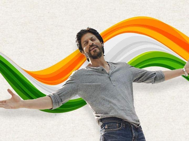 Shah Rukh Khan responds to fan who asks if  Pathaan film is patriotic amid Besharam Rang row Shah Rukh Khan ने 'पठान' को बताया देशभक्ति फिल्म, 'बेशर्म रंग' विवाद के बीच एक्टर का ट्वीट वायरल