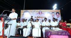 நாளை நமதே நாற்பதும் நமதே என உறுதிமொழி ஏற்பு  கூட்டமாக இருக்க வேண்டும். - அமைச்சர் அன்பில் மகேஷ்