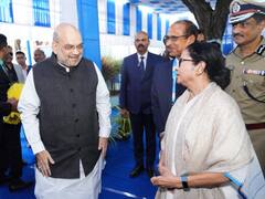 Amit Shah Chairs Eastern Zonal Council Meeting In Kolkata. Mamata Banerjee Attends Meet — SEE PICS