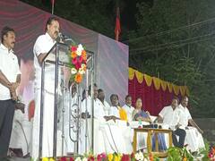 அமைச்சர் உதயநிதியை விமர்சித்த சிவி சண்முகம்..! ' ஒருமையில் திட்டி தீர்த்த ' அமைச்சர் பொன்முடி