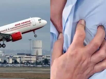 chennai airport heart attack for 58 old lady நடுவானில் மாரடைப்பு..! உடனடியாக தரையிறங்கிய விமானம்..! இறுதியில் நடந்தது இதுதான்..