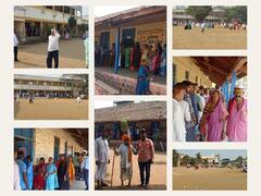 Kolhapur District Gram Panchayat Election : कोल्हापूर जिल्ह्यात 430 ग्रामपंचायतींसाठी चुरशीने मतदान सुरु; सकाळपासूनच मतदानासाठी रांगा