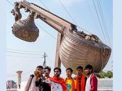 Ayodhya's Lata Mangeshkar Chowk Mesmerizes Tourists, Becomes New Selfie Point — See In Pics