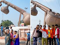 Ayodhya's Lata Mangeshkar Chowk Mesmerizes Tourists, Becomes New Selfie Point — See In Pics