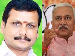 சரக்குகளுக்கு 'பில்' கொடுக்காதவர்கள் 'வாட்ச்'க்கு பில் கேட்பதா? - பாஜக நாராயணன் கேள்வி