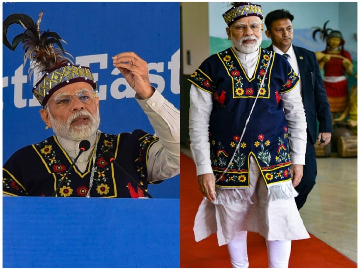 PM Modi Dress Today: कभी लुंगी तो कभी धोती-कुर्ता, खास मौकों पर बहुत खास  होता है नरेंद्र मोदी का पहनावा, जानिए आज क्या धारण किया - PM Modi Dress  Today Narendra Modis