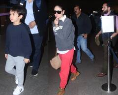 Kareena Saif Pics: દીકરા તૈમુરનો જન્મદિવસ મનાવવા વેકેશન પર નીકળ્યા સૈફ અને કરીના