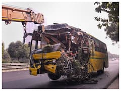 3 Dead, 10 Injured In Bus Collision On Greater Noida Expressway