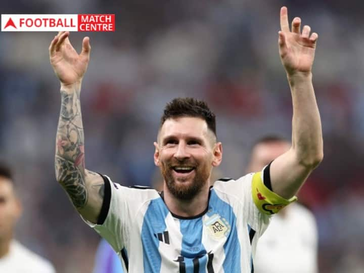 FIFA World Cup 2022 Final Argentina vs France Six records Lionel Messi can break in ARG vs FRA Most Wins Most Goals FIFA WC 2022 Final: मेसी के लिए आज सबसे बड़ा दिन, ट्रॉफी के साथ-साथ इन 8 रिकॉर्ड्स पर भी होगी नजरें