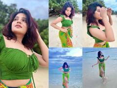 Actress Aathmika: ’பார்..கடல் கண்ணியாக மாறிய ஆத்மிகாவைப் பார்’ மீசைய முறுக்கு நாயகியின் பீச் க்ளிக்ஸ்!