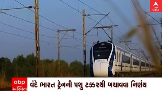 Vande Bharat Train: ટ્રેનની પશુ ટક્કરથી બચવવા રેલવેલાઈન આસપાસ થ્રી લેયર બેરિયર