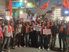 फिल्म पठान का जोधपुर में भी विरोध, VHP और बजरंग दल ने जलाए शाहरुख-दीपिका के पोस्टर