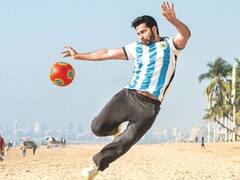 लियोनेल मेस्सी के फैन हैं वरुण धवन, अर्जेंटीना की जर्सी शेयर की ये तस्वीरें