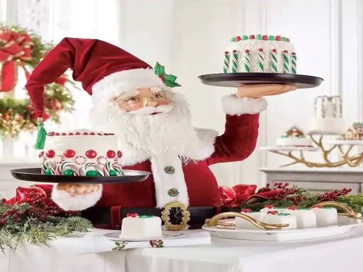 christmas 2022 history of christmas cake know full information marathi news Christmas 2022 : ख्रिसमसच्या दिवशीच केक का कापतात? 16 व्या शतकापासून सुरु असलेली ही प्रथा नेमकी काय? वाचा रंजक इतिहास