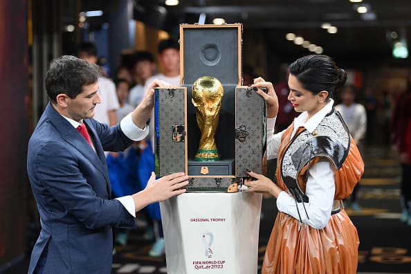 Deepika Padukone unveils FIFA World Cup Qatar 2022™️ Trophy