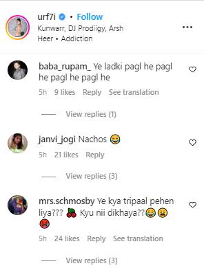 समोसा बनकर बैठी है...' अजीब कपड़ों के लिए Urfi Javed फिर हो गईं ट्रोल, यूजर्स ने लिए मजे