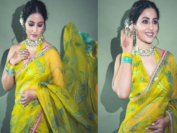 Hina Khan Fashion : સાડી કેવી રીતે કેરી કરવી, કોઈ ચોક્કસ ફંક્શન માટે કેવી રીતે ડિઝાઇન પસંદ કરવી, કેમેરા માટે કેવી રીતે પોઝ આપવો અને અન્ય તમામ પ્રશ્નોના જવાબ આજે હિના ખાનનો લુક જોઈને મળશે.