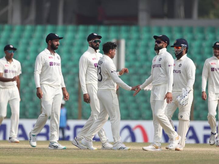 IND vs BAN India beat Bangladesh 188 runs 1st test match lead series 1-0 check match highlights score details IND vs BAN, 1st Test: आधी दमदार फलंदाजीनंतर फिरकीपटूंची कमाल गोलंदाजी, पहिल्या कसोटीत भारताचा बांगलादेशवर 188 धावांनी मोठा विजय