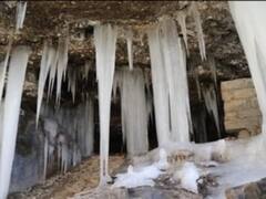 भारत-चीन सीमा पर स्थित नीती घाटी की गुफा में विराजमान हुए बाबा बर्फानी, पहली तस्वीर आई सामने