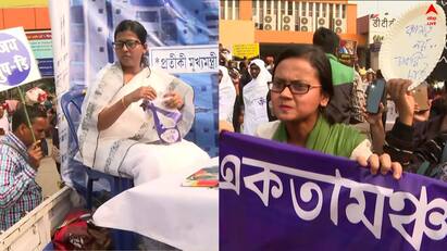 Kolkata Job Seekers Agitation: আজ মহাজোট আন্দোলনকারী চাকরিপ্রার্থীদের। শিয়ালদা থেকে শুরু হয়েছে। হাতে লেখা প্ল্যাকার্ড নিয়ে এদিন সরাসরি হুঁশিয়ারি দিচ্ছেন আন্দোলনকারী চাকরিপ্রার্থীর দল।