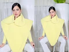 Uorfi Javed Surprises Fans With Her Latest Outfit, Netizens Call It 'Samosa' Dress