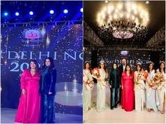 Simone Singh And Barkha Nangia Crowns Mrs Delhi NCR 2022 Beauty Pageant – See Photos