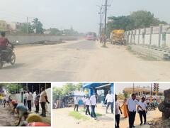 தூத்துக்குடி சாலைகளில் மணல் மேடுகள்- சுற்றி வளைக்கும் தூசிப்படலம்- வாகன ஓட்டிகள் அவதி