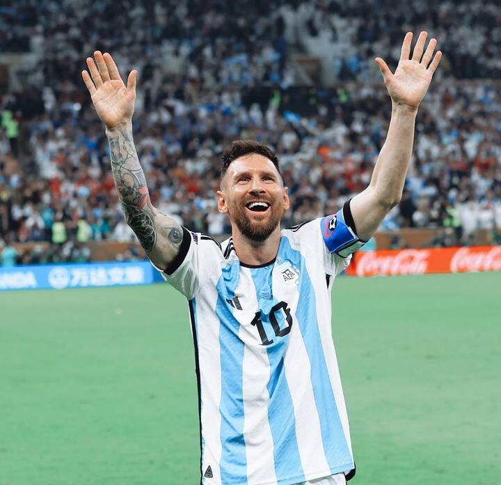 त्याआधी 1978 मध्ये विश्वचषकावर अर्जेंटिनाने नाव कोरले होते. (Photo: Leo Messi Instagram)