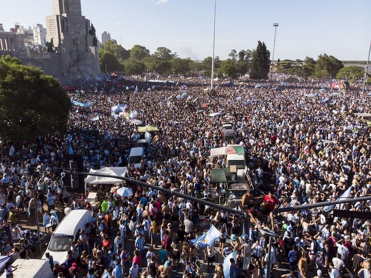 WATCH: Lionel Messi's Hometown Of Rosario Celebrates As Argentina Win FIFA World Cup 2022 WATCH: Lionel Messi's Hometown Of Rosario Celebrates As Argentina Win FIFA World Cup 2022